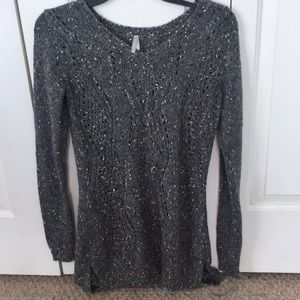 Cute Gray Crochet Vanity Top